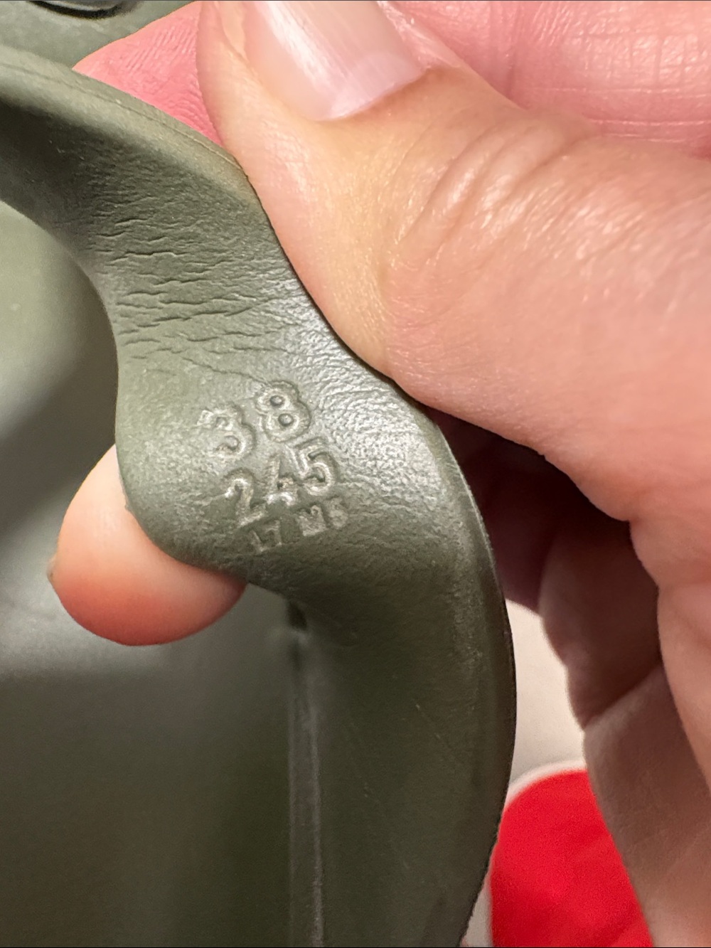 Birkenstock Olive Green EVA Thong Sandals - Picture 5 of 5